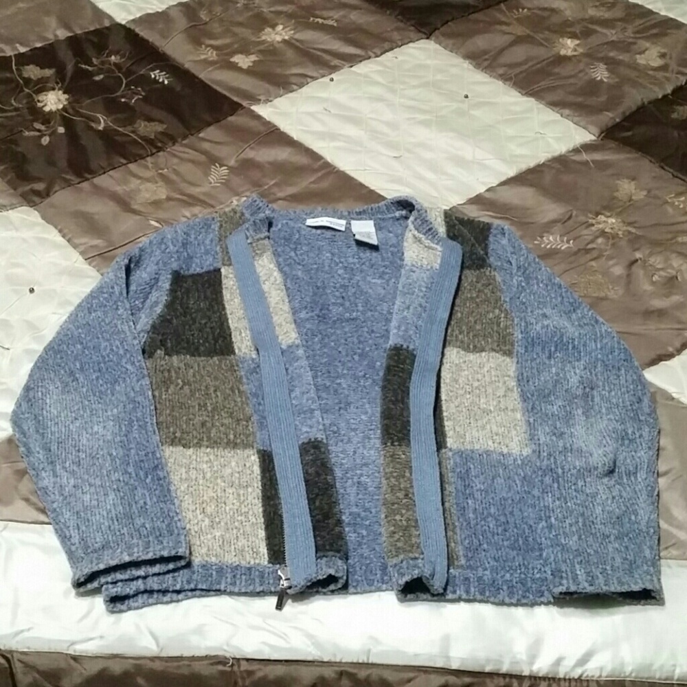 Croft & Barrow Multi-Colored Sweater PM - Picture 5 of 5